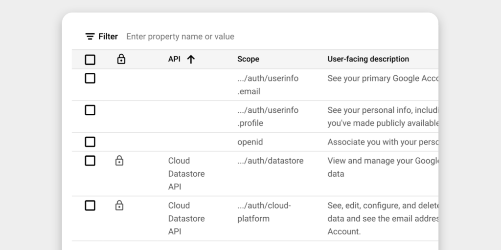 Google One Tap - Signup Integration - Consent Screen